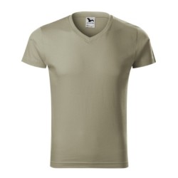 28146 - T-Shirt Herren Slim Fit V-neck 146