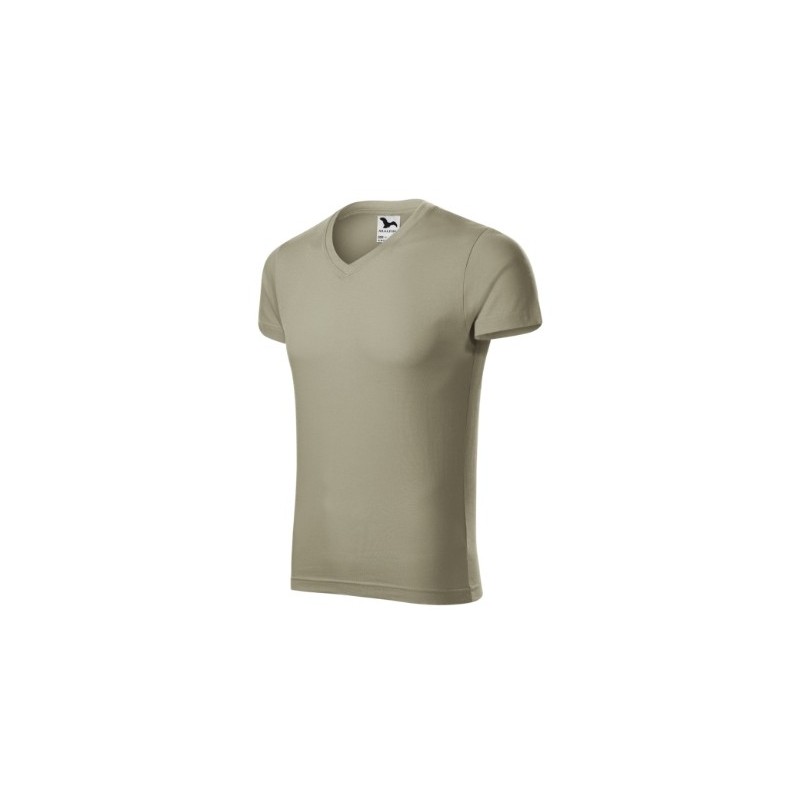 28146 - T-Shirt Herren Slim Fit V-neck 146