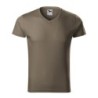 28146 - T-Shirt Herren Slim Fit V-neck 146