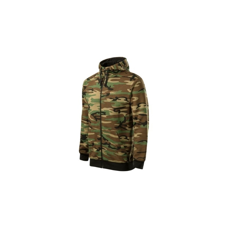 281219 - Sweatshirt Herren Camo Zipper C19