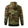 281219 - Sweatshirt Herren Camo Zipper C19