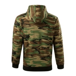 281219 - Sweatshirt Herren Camo Zipper C19