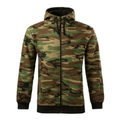 281219 - Sweatshirt Herren Camo Zipper C19