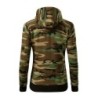281220 - Sweatshirt Damen Camo Zipper C20