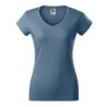 28162 - T-Shirt Damen Fit V-neck 162