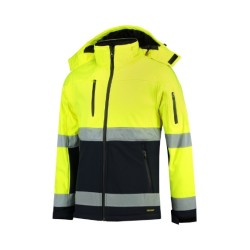 281752 - Softshelljacke Unisex Bi-color EN ISO 20471 Softshell T52