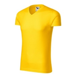 28146 - T-Shirt Herren Slim Fit V-neck 146