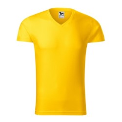 28146 - T-Shirt Herren Slim Fit V-neck 146