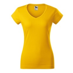 28162 - T-Shirt Damen Fit V-neck 162