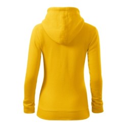 28411 - Sweatshirt Damen Trendy Zipper 411