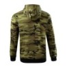 281219 - Sweatshirt Herren Camo Zipper C19