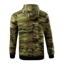 281219 - Sweatshirt Herren Camo Zipper C19