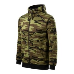 281219 - Sweatshirt Herren Camo Zipper C19