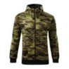 281219 - Sweatshirt Herren Camo Zipper C19