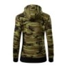 281220 - Sweatshirt Damen Camo Zipper C20