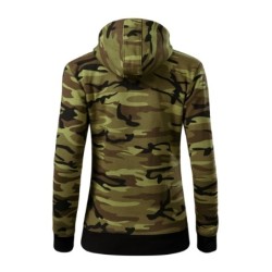 281220 - Sweatshirt Damen Camo Zipper C20