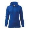 28411 - Sweatshirt Damen Trendy Zipper 411