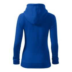 28411 - Sweatshirt Damen Trendy Zipper 411