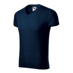 28146 - T-Shirt Herren Slim Fit V-neck 146
