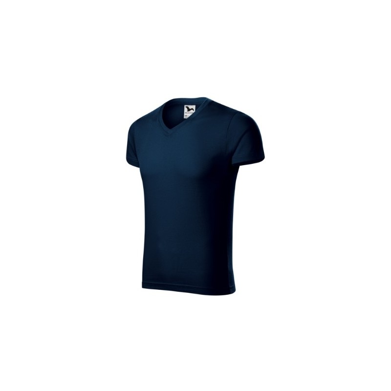 28146 - T-Shirt Herren Slim Fit V-neck 146