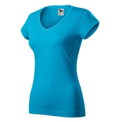 28162 - T-Shirt Damen Fit V-neck 162