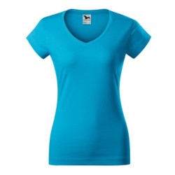 28162 - T-Shirt Damen Fit V-neck 162