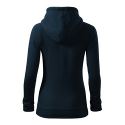 28411 - Sweatshirt Damen Trendy Zipper 411