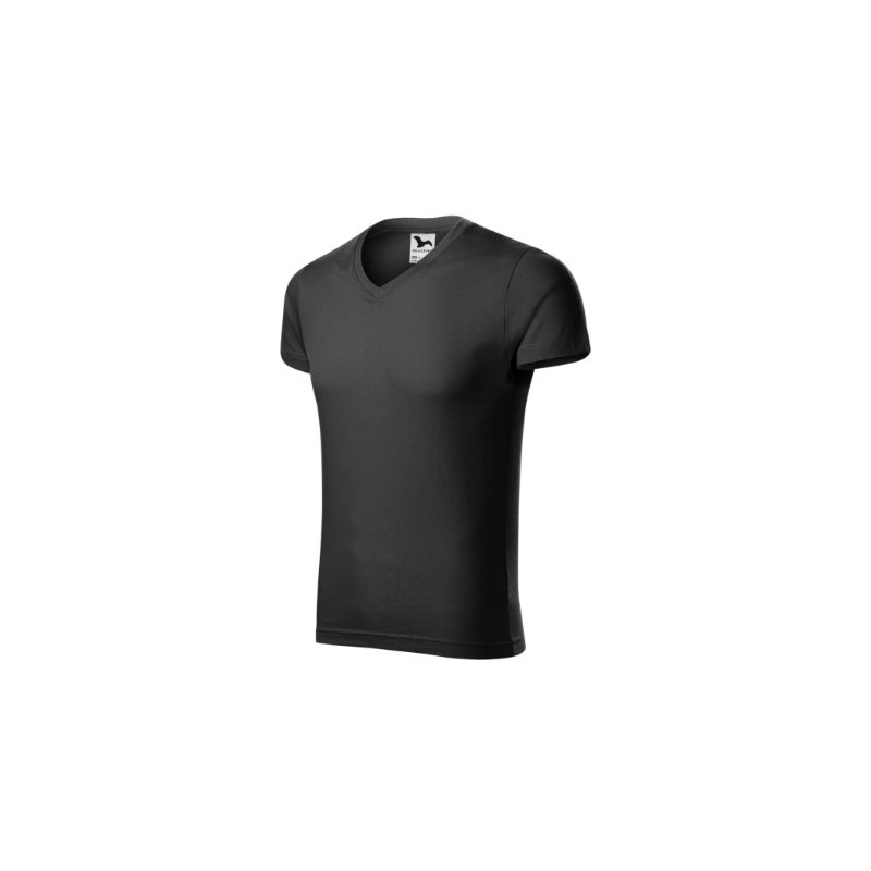 28146 - T-Shirt Herren Slim Fit V-neck 146