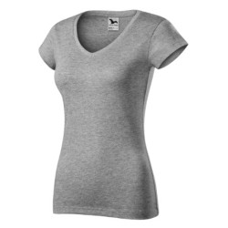 28162 - T-Shirt Damen Fit V-neck 162