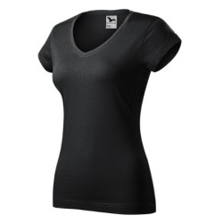 28162 - T-Shirt Damen Fit V-neck 162
