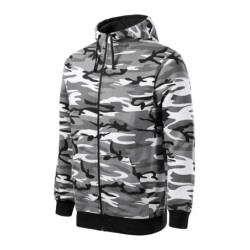 281219 - Sweatshirt Herren Camo Zipper C19