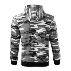 281219 - Sweatshirt Herren Camo Zipper C19