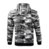 281219 - Sweatshirt Herren Camo Zipper C19