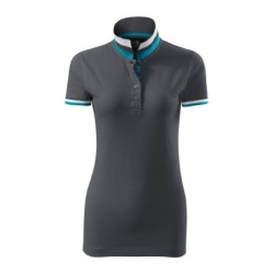 28257 - Polohemd Damen Collar Up 257