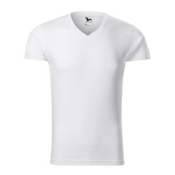 28146 - T-Shirt Herren Slim Fit V-neck 146