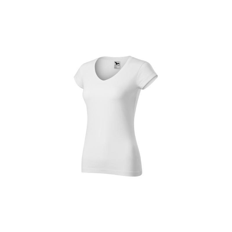 28162 - T-Shirt Damen Fit V-neck 162