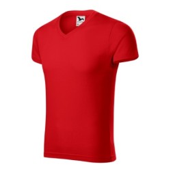 28146 - T-Shirt Herren Slim Fit V-neck 146