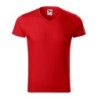 28146 - T-Shirt Herren Slim Fit V-neck 146