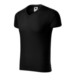 28146 - T-Shirt Herren Slim Fit V-neck 146