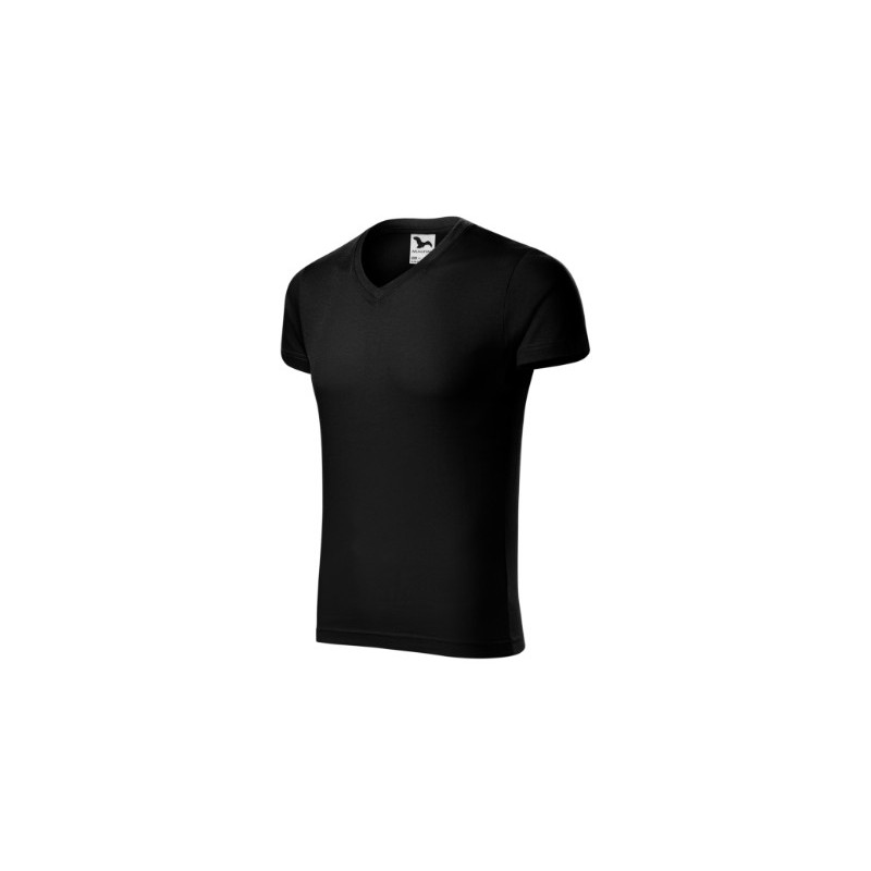 28146 - T-Shirt Herren Slim Fit V-neck 146