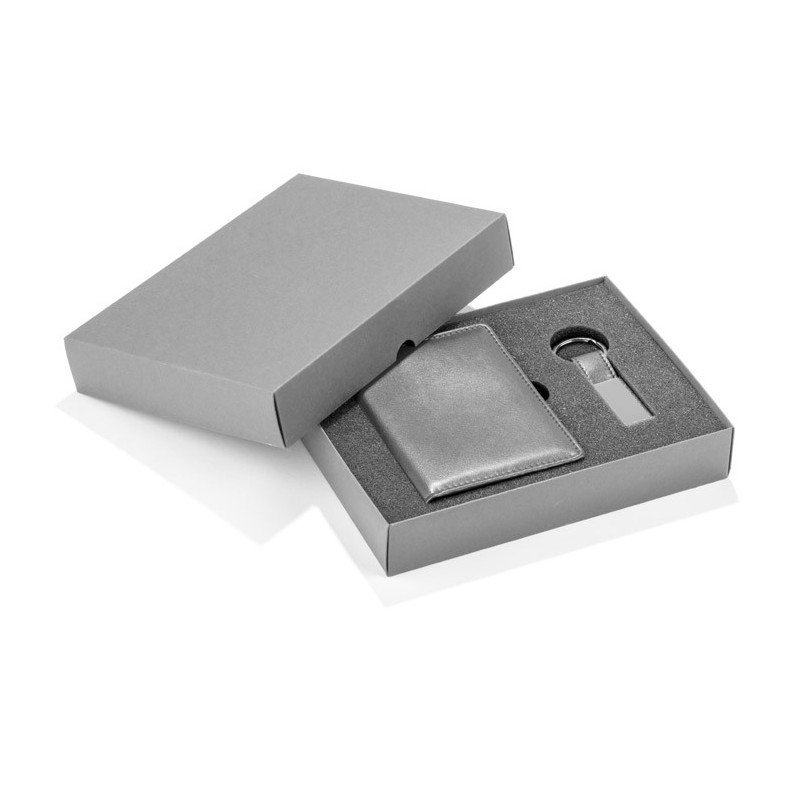 Geschenkset CAMERON - Hellgrau