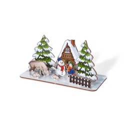 Weihnachtsdekoration ZIMA - Multicolor