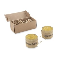 Kerzenset HANNI - Gelb