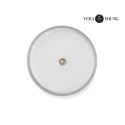 Sojawachskerze 170 g - Lemongrass & Ginger - VERA YOUNG - Transparent