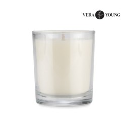 Sojawachskerze 170 g - Lemongrass & Ginger - VERA YOUNG - Transparent