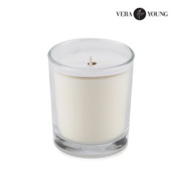 Sojawachskerze 170 g - Lemongrass & Ginger - VERA YOUNG - Transparent