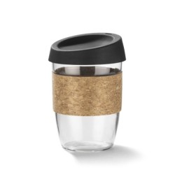 Glasbecher SKLO 380ml - Schwarz