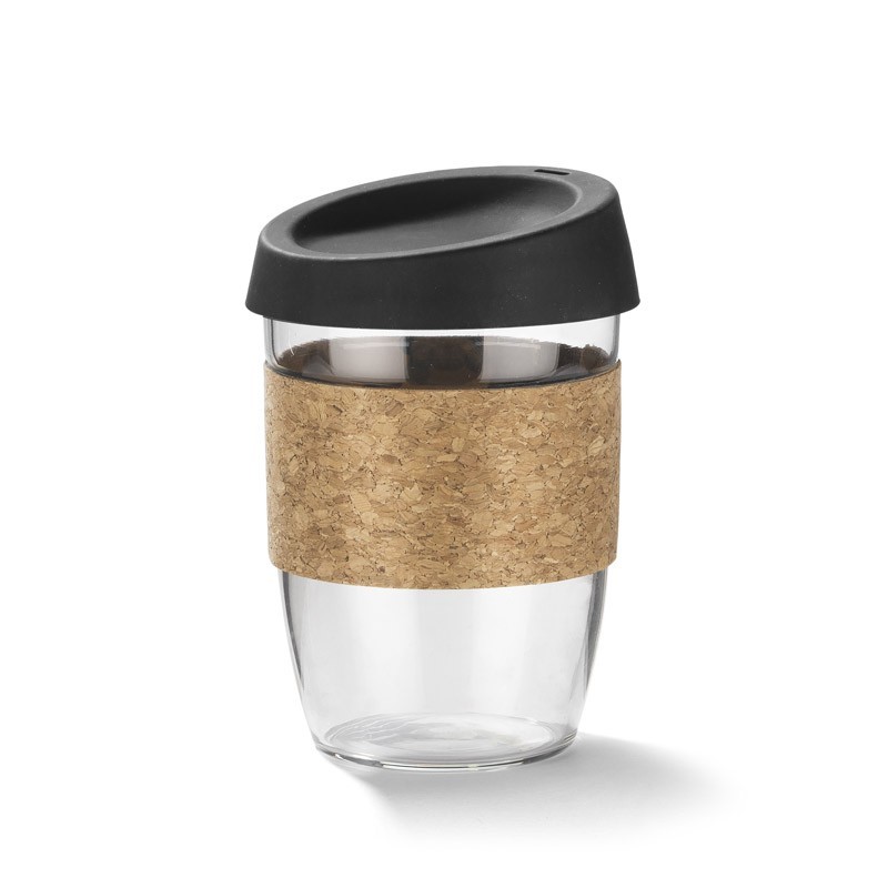 Glasbecher SKLO 380ml - Schwarz