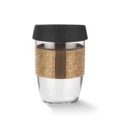 Glasbecher SKLO 380ml - Schwarz