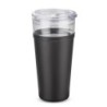 Glasbecher GLATT 428ml - Schwarz
